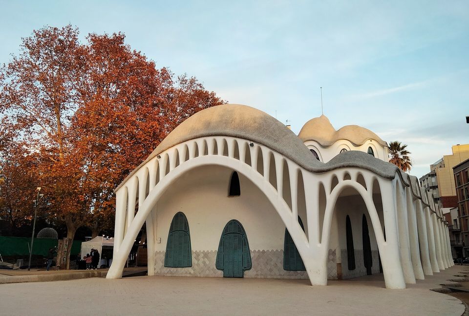 La Masia Freixa, al parc de Sant Jordi de Terrassa